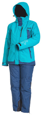 Костюм жіноч. зимовий мембран. Norfin SNOWFLAKE 2 (блакитн.) -25 ° / 6000мм / XS 532000-XS фото